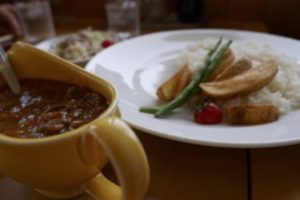 カレーライスのカロリーを 減らし糖質制限する作り方テクニック