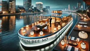 大阪の夜景と日本酒を楽しむ「日本酒クルーズ」の開催情報！EV船で味わう非日常体験