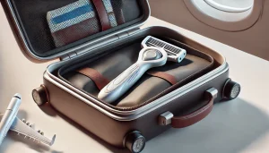 飛行機で女性用カミソリを持ち運ぶ方法！預け荷物と機内持ち込みのルールとおすすめアイテム