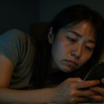 寝る前にスマホを使うと肌が危険!?今すぐ見直したい美肌習慣とは?