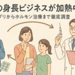 韓国の“身長ビジネス”が加熱!サプリからホルモン治療まで徹底調査