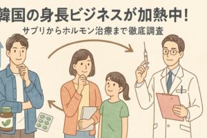韓国の“身長ビジネス”が加熱!サプリからホルモン治療まで徹底調査