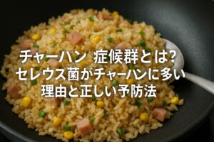 チャーハン症候群とは？セレウス菌がチャーハンに多い理由と正しい予防法