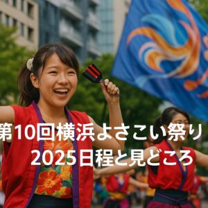 横浜が熱狂！第10回横浜よさこい祭り2025の見どころ＆参加ガイド