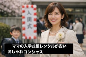 入学式 でママが服をレンタルするなら安くておすすめ！おしゃれコンシャス徹底解説