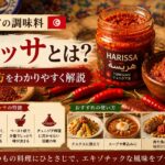 チュニジアの調味料ハリッサとは？味や使い方をわかりやすく解説