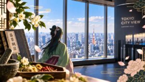 『薬屋のひとりごと』東京シティビューの所要時間は？混雑や見どころも解説
