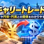 円キャリートレードとは？仕組みや円安・円高との関係をわかりやすく解説
